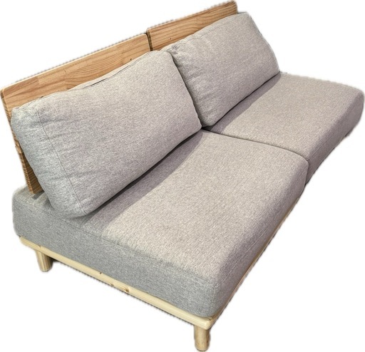 Ricordo リコルド　グレー 2人掛けソファ