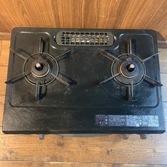 Rinnai ガスコンロ　KG35NBK 黒色　2口タイプの画像