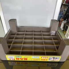 【リサイクルサービス八光】幅38㎝　小原産業 ST-625 [玄関踏み台 小型 13H BR]の画像