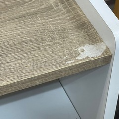 【リサイクルサービス八光】幅63㎝　アイリスオーヤマ　 ウッドペールストッカー ウォームホワイト/ライトナチュラル WPS-630 15L×2の画像