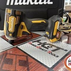 【引取限定】【中古】マキタ TD01GDXFY インパクトドライバ 40V 2.5Ahバッテリー×2 充電器付 【ハンズクラフト宮崎新名爪店】の画像