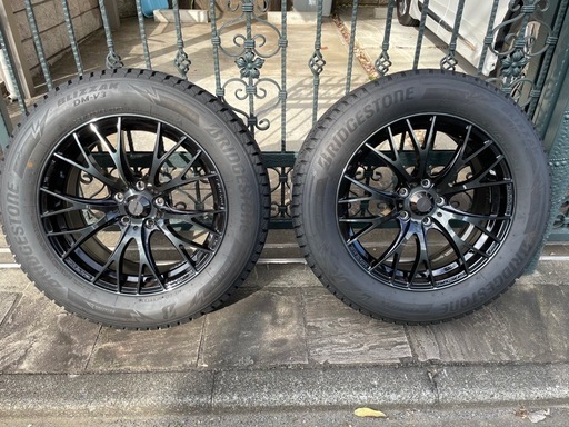 ブリヂストンdmv3スタッドレスタイヤ、ウェッズスポーツホイール（SA20R）付き