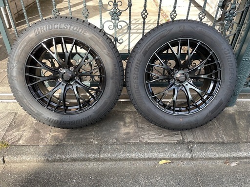 ブリヂストンdmv3スタッドレスタイヤ、ウェッズスポーツホイール（SA20R）付き