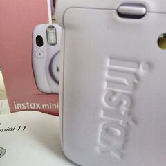 チェキ　instax mini 11  (ライラックパープル)の画像