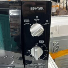 【リサイクルショップどりーむ荒田店】No.5330 電子レンジ IRIS OHYAMA/アイリスオーヤマ PMB-T176-6-B 2021年製の画像