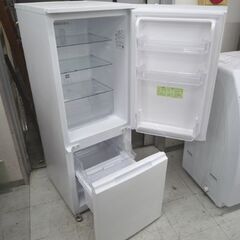 SHARP 179L 2ドア冷蔵庫 SJ-D18G 白 2021年製 取扱説明書付き つけかえどっちもドア  シャープ 冷蔵庫 100Lクラス 新生活 苫小牧西店の画像