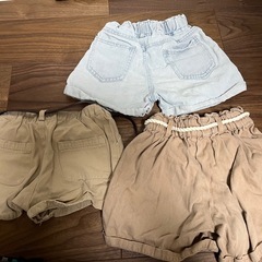 120センチ　女の子　ショートパンツの画像