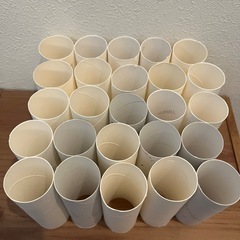 トイレットペーパーの芯　25本　の画像