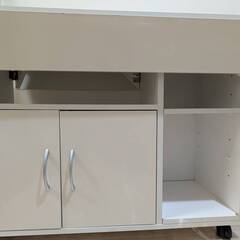 ＜中古＞キッチンラック（キャスター付き）の画像