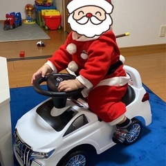 サンタとトナカイの画像