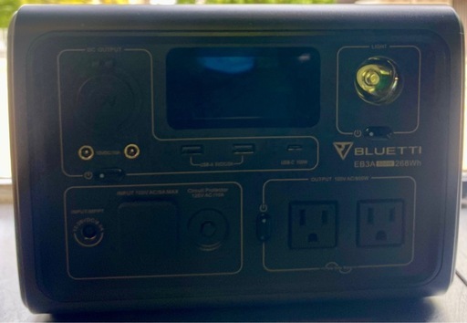 【料金交渉可能】BLUETTI 600wポータブル電源