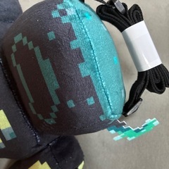 マインクラフト　ウォーデンぬいぐるみ　ショルダーバッグの画像
