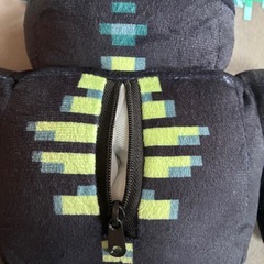 マインクラフト　ウォーデンぬいぐるみ　ショルダーバッグの画像