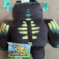 マインクラフト　ウォーデンぬいぐるみ　ショルダーバッグの画像