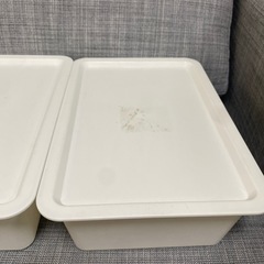 100均　収納ボックス　5個セット　蓋付きの画像