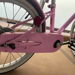 アサヒイノベーションファクトリー ピンク 18インチ 子供用 自転車の画像