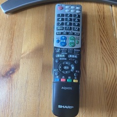 シャープのAQUOS LV-20E7BSCSテレビの画像