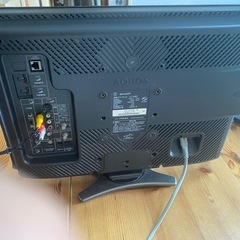 シャープのAQUOS LV-20E7BSCSテレビの画像