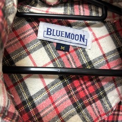 メンズシャツチェックMサイズの画像