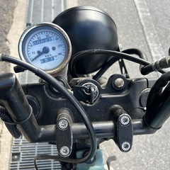 カスタム多数‼️スズキ　グラストラッカー250 クラシックタイヤ　NJ47 大阪の画像