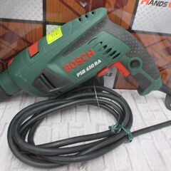 ボッシュ BOSCH PSB650RA 吸じん震動ドリル 付属品/説明書/ケース付き 中古品 【ハンズクラフト宜野湾店】の画像