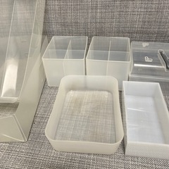 100均　収納ボックス　8個セットの画像