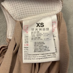 コニー　抱っこ紐XSの画像