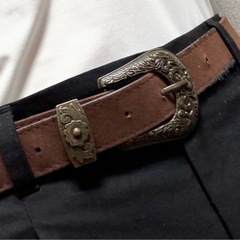 ベルト レディース ウエスタン調の画像