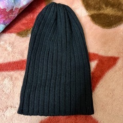 黒のニット帽の画像