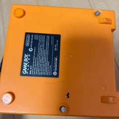 ゲームキューブ　オレンジの画像