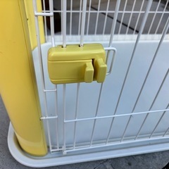 カラーサークル ペットゲージ 小型犬 ペットサークルの画像