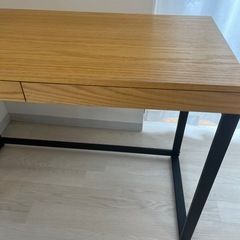 ウッドデスク　アイアンの画像