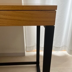 ウッドデスク　アイアンの画像