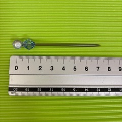 ビジュー付きピック　18本の画像