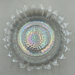カメイガラス　ひまわり大皿の画像