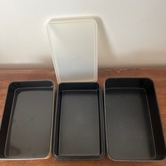 お弁当箱、シリコンカップの画像