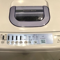 日立　HITACHI  洗濯機の画像