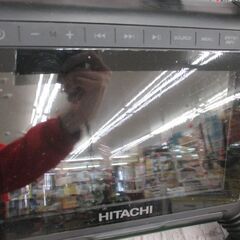 日立 HITACHI UR18DSML ラジオ付きテレビ 中古美品 本体のみ アダプタ/リモコン/アンテナ付き 【ハンズクラフト宜野湾店】の画像