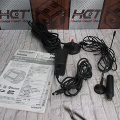 日立 HITACHI UR18DSML ラジオ付きテレビ 中古美品 本体のみ アダプタ/リモコン/アンテナ付き 【ハンズクラフト宜野湾店】の画像