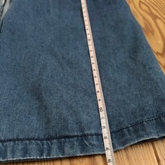 【130】ZIDDYデニムロングジャケットジャンパーの画像