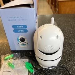 サ2511-294 ルームカメラ YD-1920 ホワイト 見守りカメラ 通電確認済み 中古美品の画像