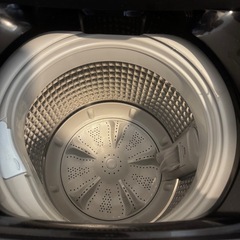 4.5kg 洗濯機 くろ黒の画像