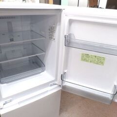 西岡店 2ドア冷蔵庫 152L 2021年製 シャープ SJ-D15H-W ホワイト 100Lクラス どっちもドア SHARPの画像