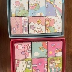 サンリオ　知育サイコロパズルの画像