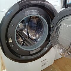 ★リユースのサカイつくば店★TK7344 SHARP ドラム式洗濯機 ES-S7F-WR 7/3.5Kg 21年製 動作確認／クリーニング済み　【リユースのサカイつくば店】 の画像