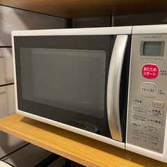 受け渡し予定者決まりました電子レンジ、炊飯器の画像