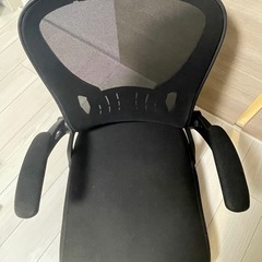 Darkecho 座椅子 回転座椅子 コンパクト アップフリップアームレスト 360度回転の画像