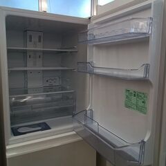 ★リユースのサカイつくば店★TK7347 MITSUBISHI 冷蔵庫 MR-C33G-W 330L 22年製 動作確認／クリーニング済み　【リユースのサカイつくば店】 の画像