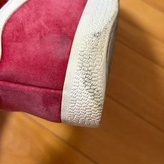 adidasメンズ　スニーカー　　赤の画像