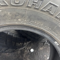 ランドクルーザー 冬タイヤの画像